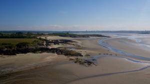 Plage de Lancieux en Bretagne